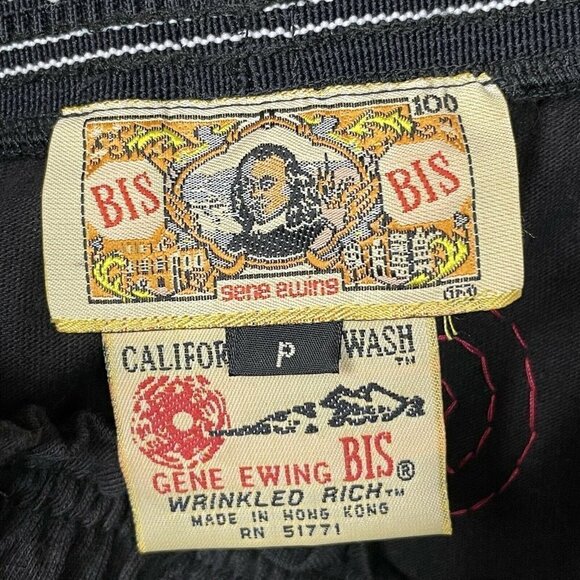 Gene Ewing Bis Black Sequin‎ Circle Tulip Skirt Size S Whimsigoth 1980 Vintage - Picture 5 of 6